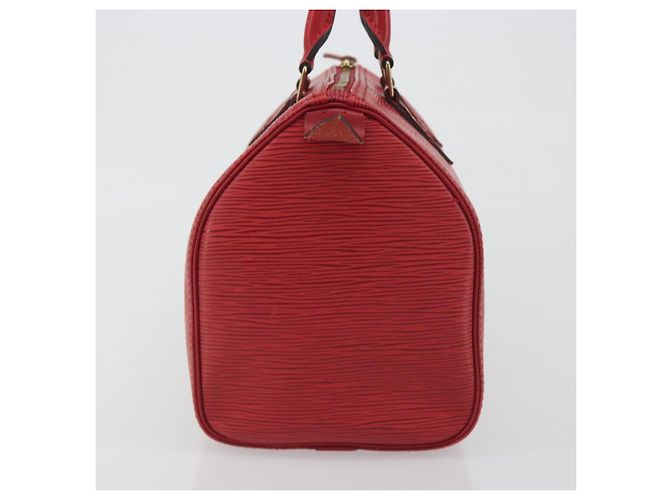 LOUIS VUITTON Epi Speedy 25 Hand Bag Castilian Red M43017 LV - vista 3