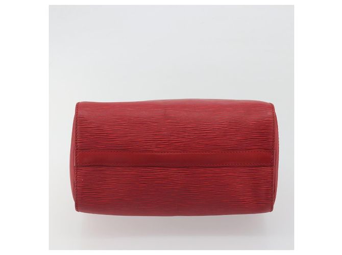 LOUIS VUITTON Epi Speedy 25 Hand Bag Castilian Red M43017 LV - vista 5