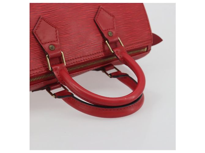 LOUIS VUITTON Epi Speedy 25 Hand Bag Castilian Red M43017 LV - vista 7