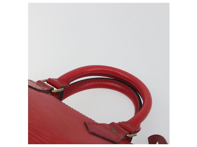 LOUIS VUITTON Epi Speedy 25 Hand Bag Castilian Red M43017 LV - vista 8