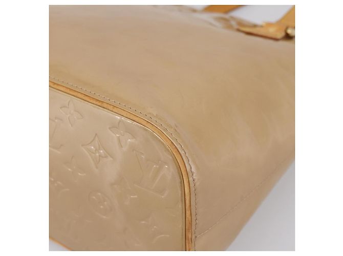 LOUIS VUITTON Monogram Vernis Houston Hand Bag Noisette M91340 LV - vista 14