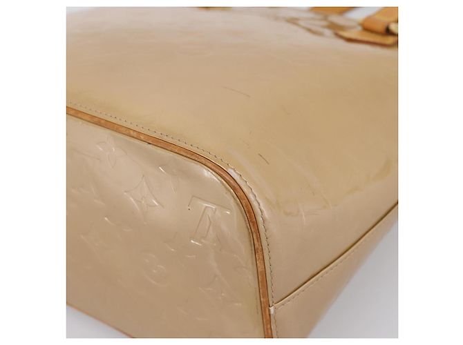 LOUIS VUITTON Monogram Vernis Houston Hand Bag Noisette M91340 LV - vista 16