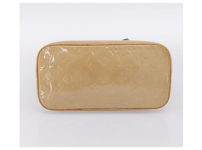 LOUIS VUITTON Monogram Vernis Houston Hand Bag Noisette M91340 LV - vista 5