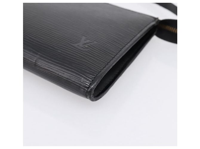 LOUIS VUITTON Epi Pochette Accessoires Pouch Black M52982 LV - vista 14