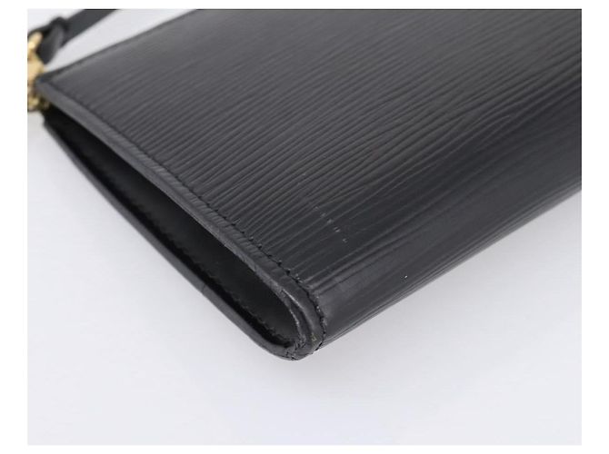 LOUIS VUITTON Epi Pochette Accessoires Pouch Black M52982 LV - vista 15