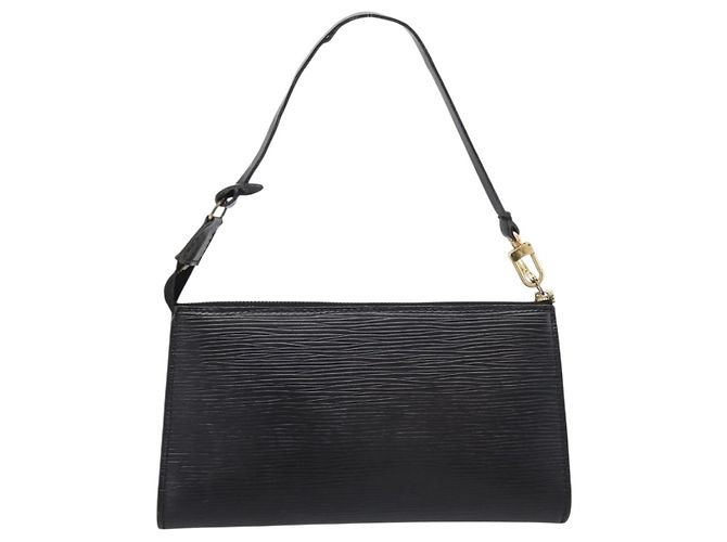 LOUIS VUITTON Epi Pochette Accessoires Pouch Black M52982 LV - vista 2