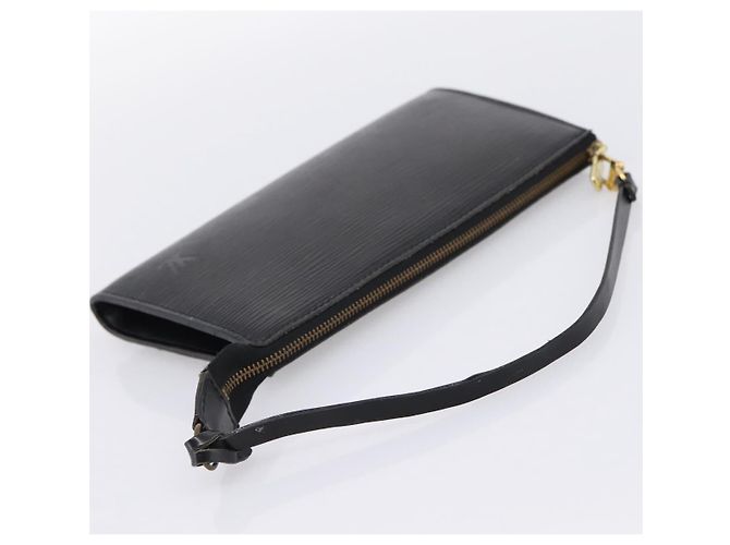 LOUIS VUITTON Epi Pochette Accessoires Pouch Black M52982 LV - vista 7
