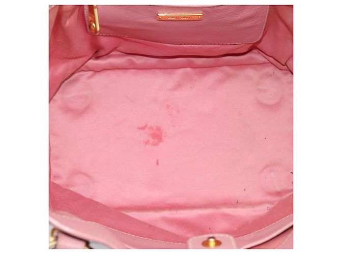 Miu Miu Hand Bag Leather 2way Pink Gold - vista 11