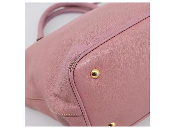 Miu Miu Hand Bag Leather 2way Pink Gold - vista 17
