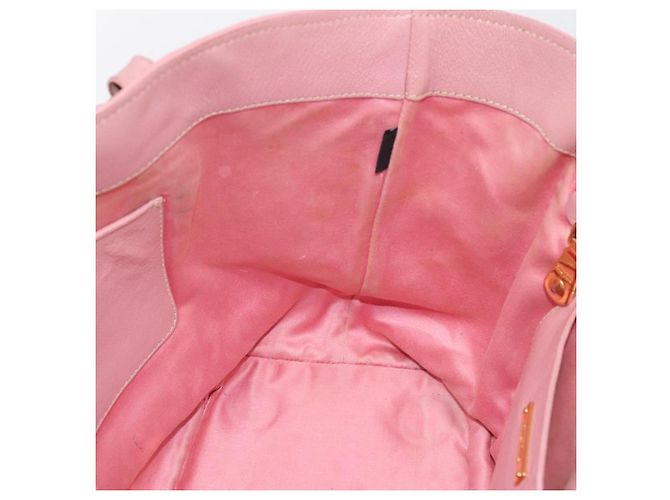 Miu Miu Hand Bag Leather 2way Pink Gold - vista 22