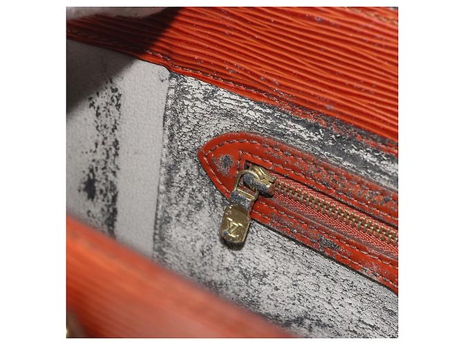 LOUIS VUITTON Epi Sac Plat Hand Bag Brown M52073 LV - vista 20
