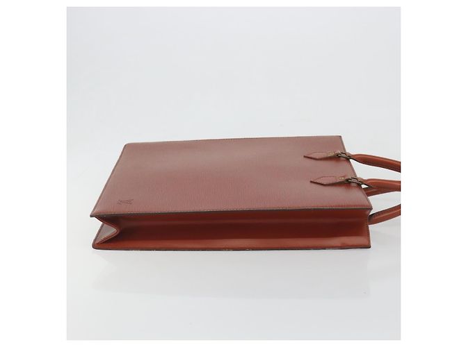 LOUIS VUITTON Epi Sac Plat Hand Bag Brown M52073 LV - vista 3