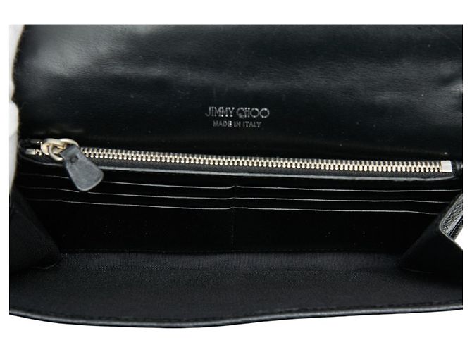 Portafoglio a catena Star Studded Jimmy Choo Nero - vista 8