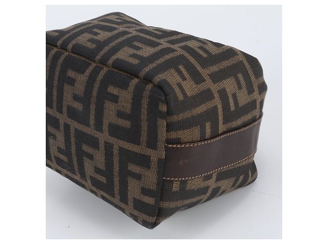 Fendi Zucca Mini Pouch Handtasche Braun - Ansicht 4