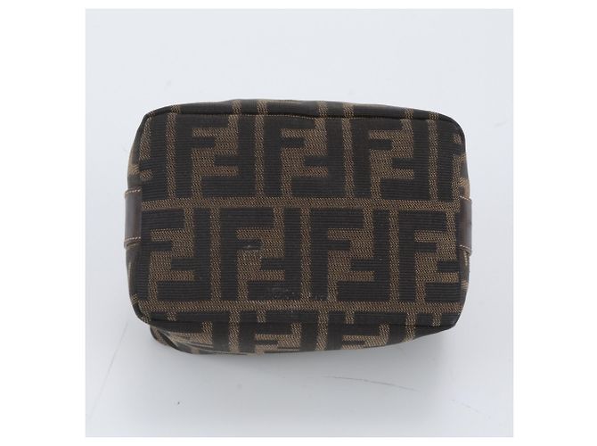 Fendi Zucca Mini Pouch Handtasche Braun - Ansicht 5