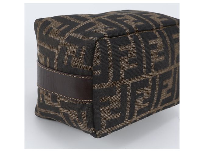 Fendi Zucca Mini Pouch Handtasche Braun - Ansicht 6