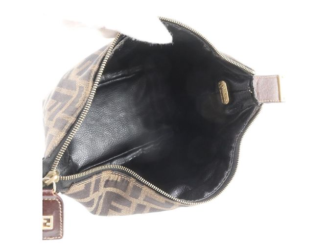 Fendi Zucca Mini Pouch Handtasche Braun - Ansicht 7
