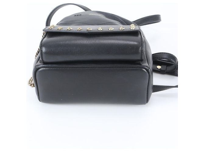 Zaino e Borsa a Tracolla in Pelle Star Studded Jimmy Choo Nero - vista 6