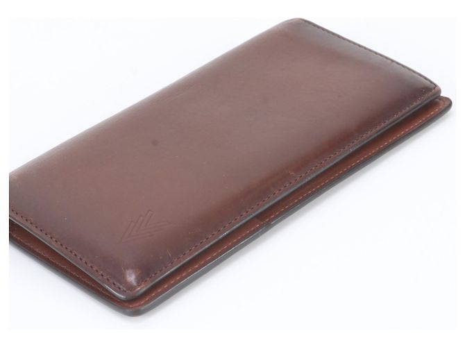 Brazza Louis Vuitton Brown Leather Bi-fold Wallet - view 3