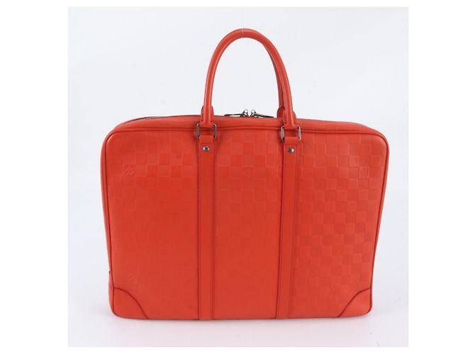 Mallette Louis Vuitton Damier Infini Leather - vue 3