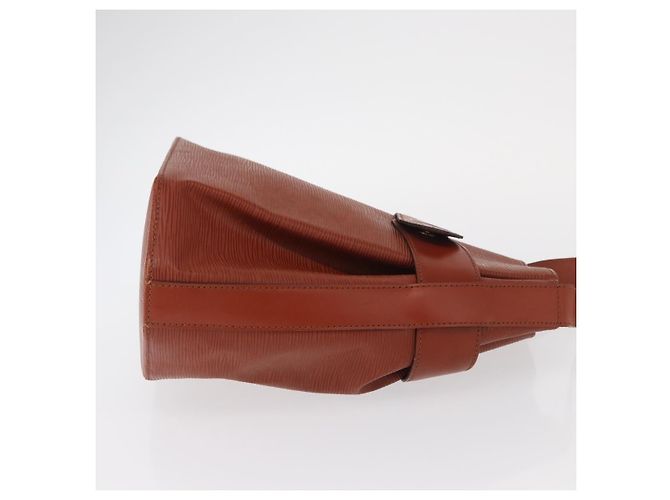 Louis Vuitton Vintage Sac d'Epaule Epi Leather PM Marrone - vista 3
