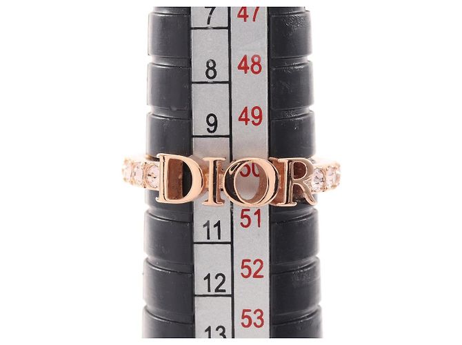 Christian Dior Gold-Plated Dio(r)evolution Band Ring Golden - Ansicht 5