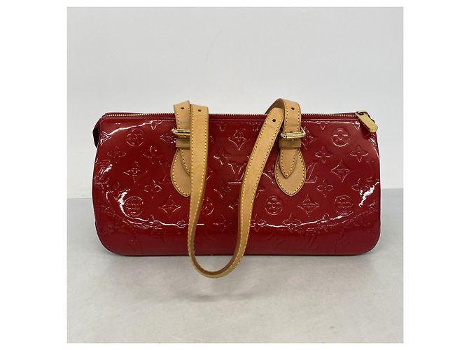 Borsa Tote Louis Vuitton Vernis Rosewood Avenue Rosso - vista 10