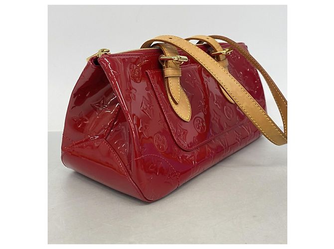 Borsa Tote Louis Vuitton Vernis Rosewood Avenue Rosso - vista 2