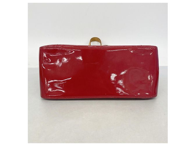 Borsa Tote Louis Vuitton Vernis Rosewood Avenue Rosso - vista 3