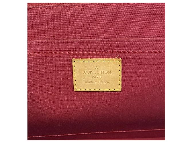 Borsa Tote Louis Vuitton Vernis Rosewood Avenue Rosso - vista 5