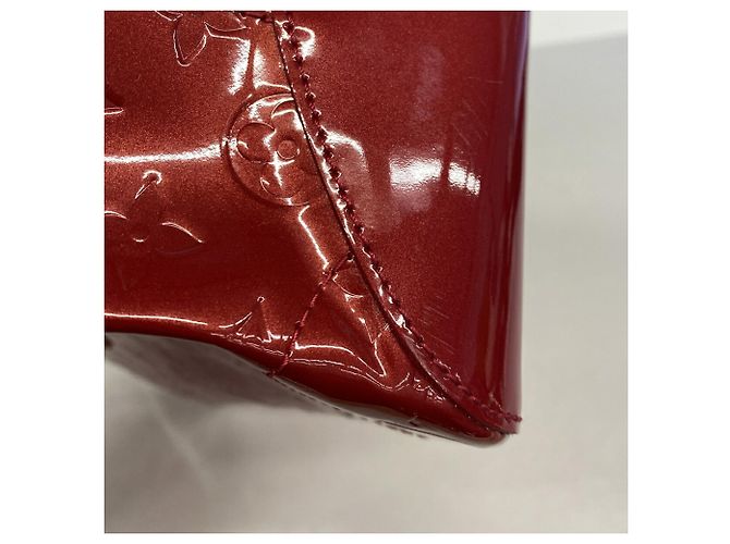 Borsa Tote Louis Vuitton Vernis Rosewood Avenue Rosso - vista 8