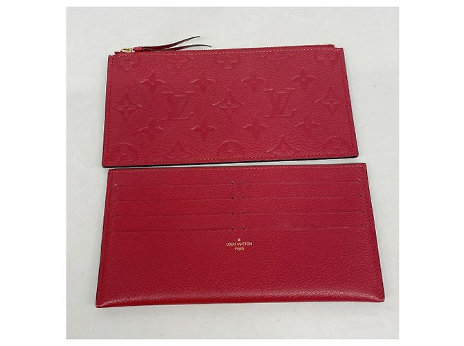 Pochette Félicie Louis Vuitton Monogram Empreinte Pochette Felicie Rosso - vista 10