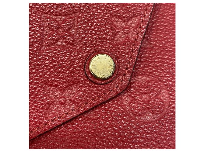 Pochette Félicie Louis Vuitton Monogram Empreinte Pochette Felicie Rosso - vista 6