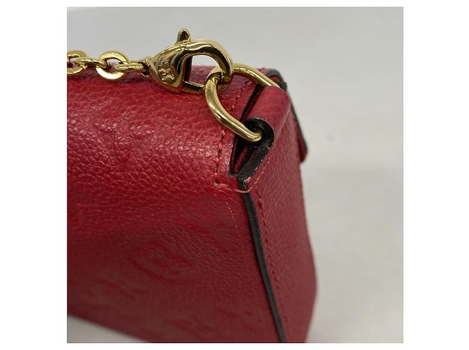 Pochette Félicie Louis Vuitton Monogram Empreinte Pochette Felicie Rosso - vista 8