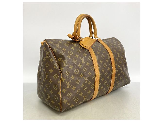 Louis Vuitton Boston Monogram Keepall 45 - Brown Marrom - vista 2