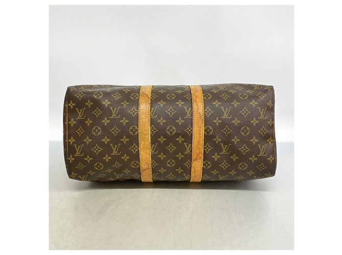 Louis Vuitton Boston Monogram Keepall 45 - Brown Marrom - vista 3
