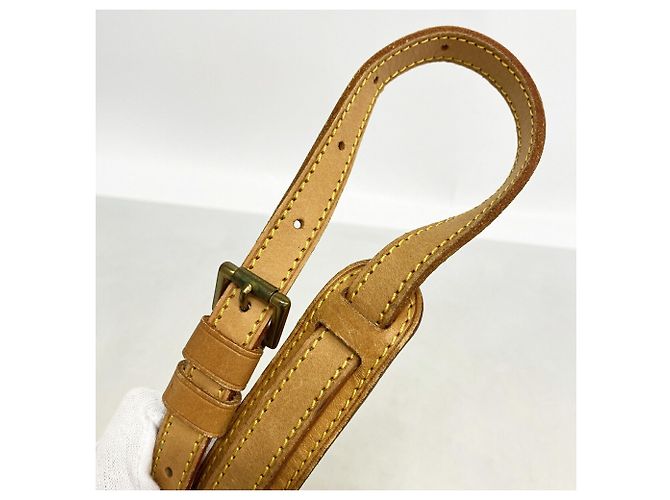Borsa a tracolla Louis Vuitton Monogram Jeune Fille MM Marrone - vista 10