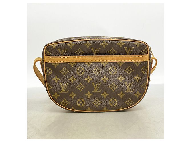 Borsa a tracolla Louis Vuitton Monogram Jeune Fille MM Marrone - vista 12