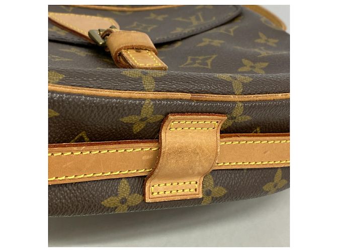 Borsa a tracolla Louis Vuitton Monogram Jeune Fille MM Marrone - vista 6