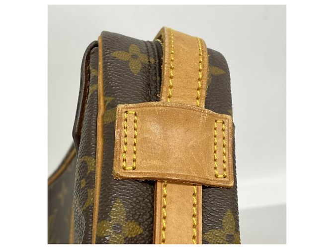 Borsa a tracolla Louis Vuitton Monogram Jeune Fille MM Marrone - vista 8