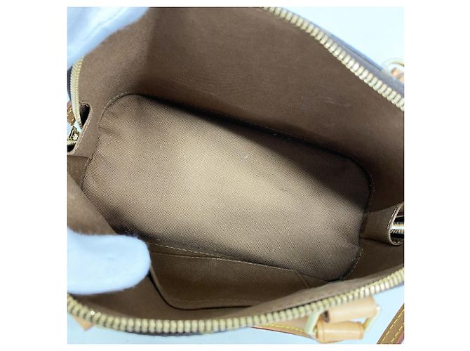 Sac à main Louis Vuitton Alma BB Monogram Marron - vue 4