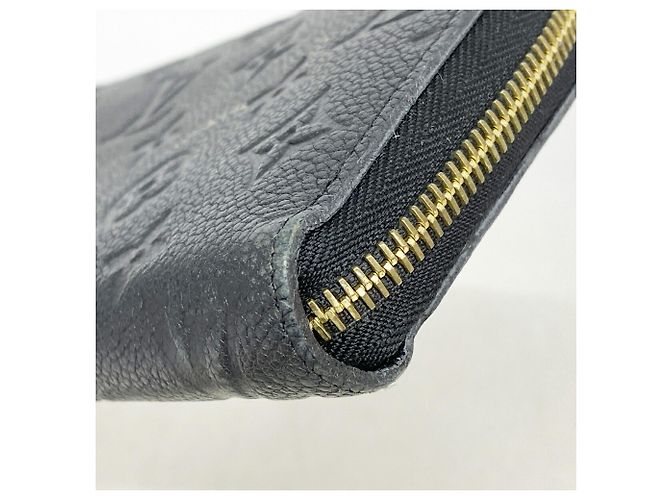 Louis Vuitton Monogram Empreinte Zippy Wallet - Noir Black - view 6