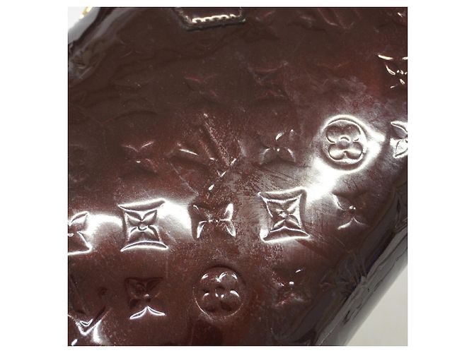 Louis Vuitton Vernis Montana Handtasche Bordeaux - Ansicht 12