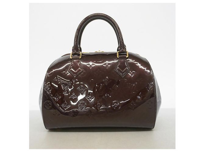 Louis Vuitton Vernis Montana Handtasche Bordeaux - Ansicht 13