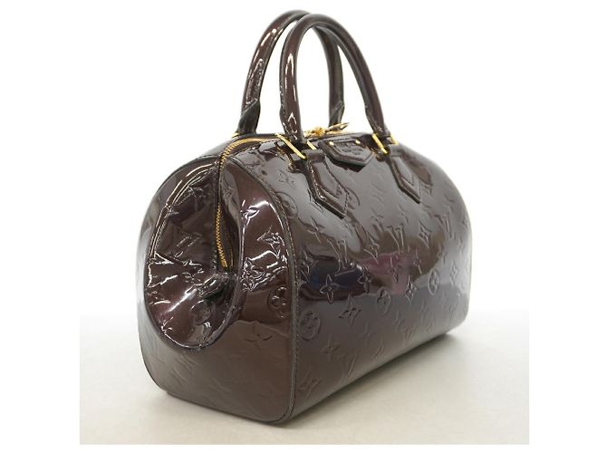 Louis Vuitton Vernis Montana Handtasche Bordeaux - Ansicht 2