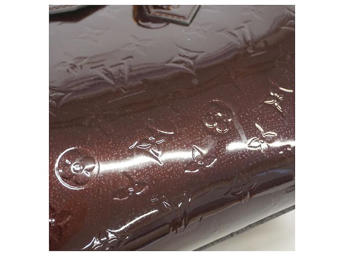 Louis Vuitton Vernis Montana Handtasche Bordeaux - Ansicht 7