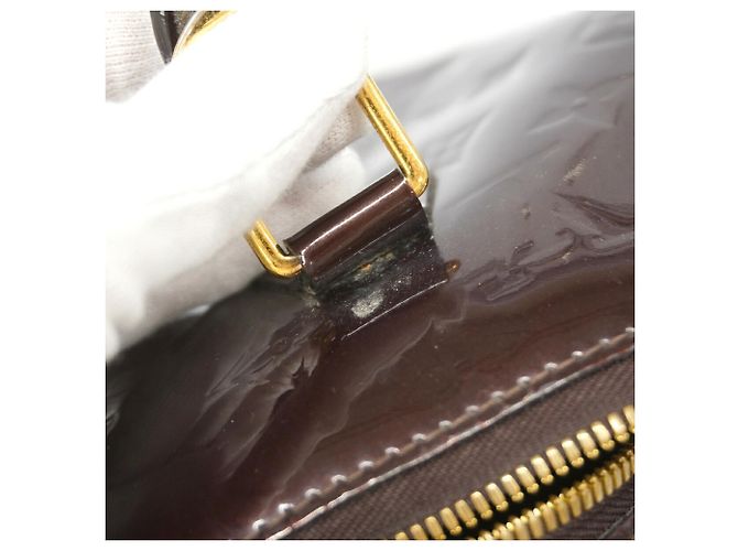 Louis Vuitton Vernis Montana Handtasche Bordeaux - Ansicht 9