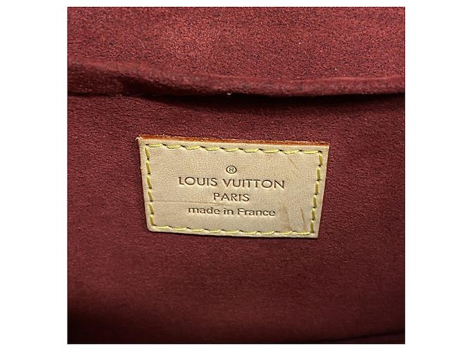 Borsa a tracolla Louis Vuitton Monogram Multicolor Patty Bianco - vista 5