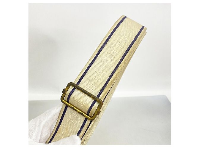 Louis Vuitton Damier Azur Pochette Bosphore Shoulder Bag Bianco - vista 7