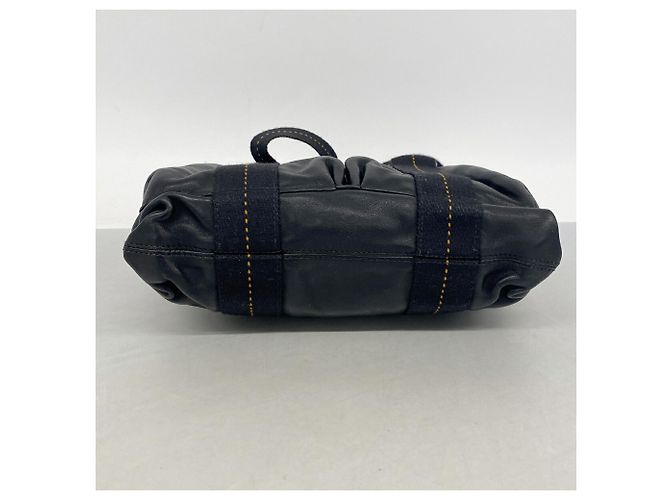Hermès Hermes Caravan horizontale Lederhandtasche Schwarz - Ansicht 3